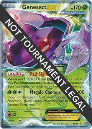 Image of Genesect EX (11/101) (Emerald King - Andrew Estrada) [World Championships 2014]