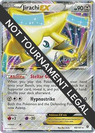 Image of Jirachi EX (60/101) (Emerald King - Andrew Estrada) [World Championships 2014]