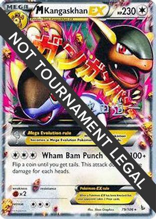 Image of M Kangaskhan EX (79/106) (Crazy Punch - Michikazu Tsuda) [World Championships 2014]