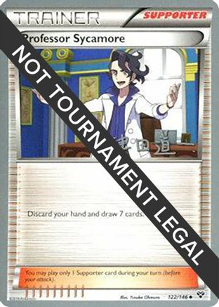Image of Professor Sycamore (122/146) (Crazy Punch - Michikazu Tsuda) [World Championships 2014]