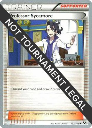 Image of Professor Sycamore (122/146) (Emerald King - Andrew Estrada) [World Championships 2014]
