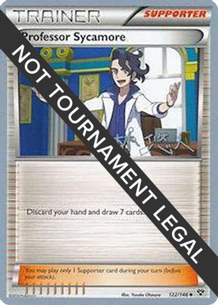 Image of Professor Sycamore (122/146) (Plasma Power - Haruto Kobayashi) [World Championships 2014]
