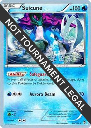 Image of Suicune (20/101) (Crazy Punch - Michikazu Tsuda) [World Championships 2014]