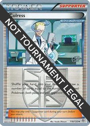 Image of Colress (118/135) (The Flying Hammer - Rowan Stavenow) [World Championships 2015]
