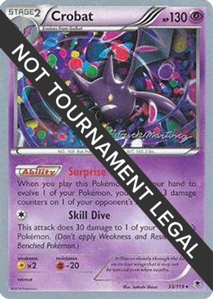 Image of Crobat (33/119) (Punches 'n' Bites - Patrick Martinez) [World Championships 2015]