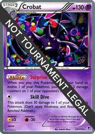 Image of Crobat (33/119) (The Flying Hammer - Rowan Stavenow) [World Championships 2015]