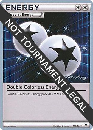 Image of Double Colorless Energy (111/119) (Punches 'n' Bites - Patrick Martinez) [World Championships 2015]