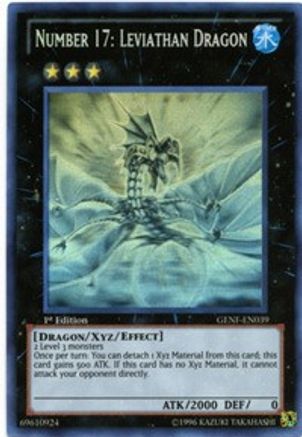 Image of Number 17: Leviathan Dragon [GENF-EN039] Ghost Rare