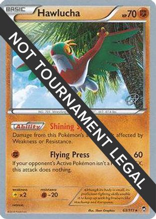 Image of Hawlucha (63/111) (The Flying Hammer - Rowan Stavenow) [World Championships 2015]