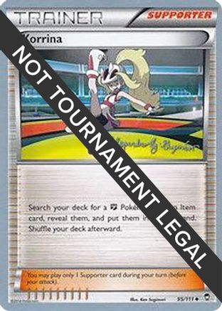 Image of Korrina (95/111) (Primal Groudon - Alejandro Ng-Guzman) [World Championships 2015]