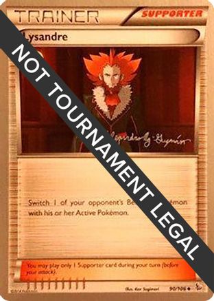 Image of Lysandre (90/106) (Primal Groudon - Alejandro Ng-Guzman) [World Championships 2015]