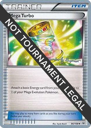 Image of Mega Turbo (86/108) (Primal Groudon - Alejandro Ng-Guzman) [World Championships 2015]