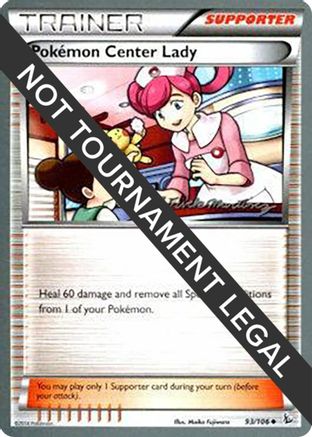 Image of Pokemon Center Lady (93/106) (Punches 'n' Bites - Patrick Martinez) [World Championships 2015]