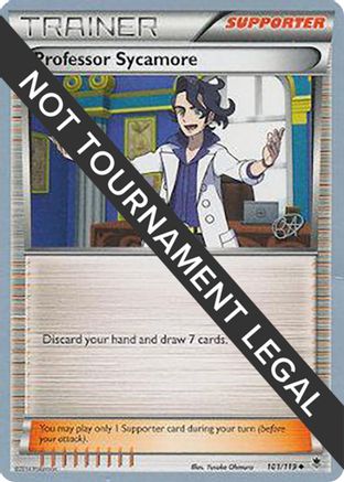Image of Professor Sycamore (101/119) (The Flying Hammer - Rowan Stavenow) [World Championships 2015]