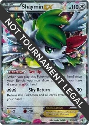 Image of Shaymin EX (77/108) (Punches 'n' Bites - Patrick Martinez) [World Championships 2015]