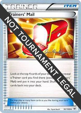 Image of Trainers' Mail (92/108) (HonorStoise - Jacob Van Wagner) [World Championships 2015]