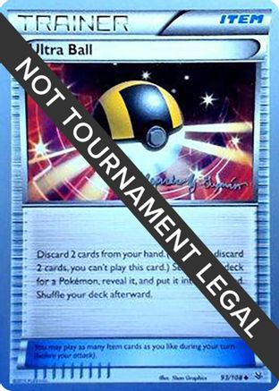 Image of Ultra Ball (93/108) (Primal Groudon - Alejandro Ng-Guzman) [World Championships 2015]