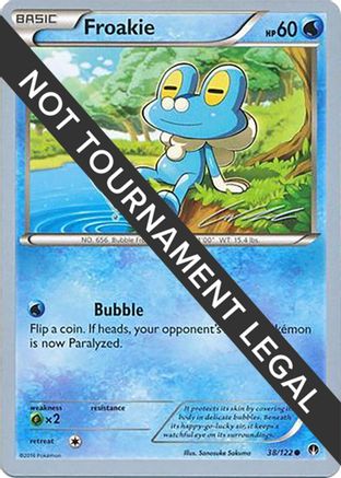 Image of Froakie (38/122) (Ninja Blitz - Cody Walinski) [World Championships 2016]