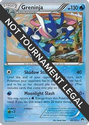 Image of Greninja (40/122) (Ninja Blitz - Cody Walinski) [World Championships 2016]