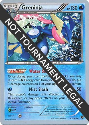 Image of Greninja (41/146) (Ninja Blitz - Cody Walinski) [World Championships 2016]