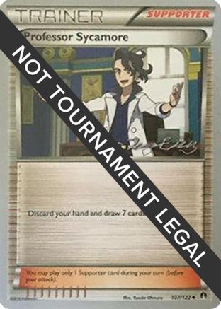 Image of Professor Sycamore (107/122) (Bebe - Jesper Eriksen) [World Championships 2016]