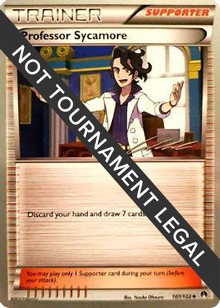Image of Professor Sycamore (107/122) (Ninja Blitz - Cody Walinski) [World Championships 2016]