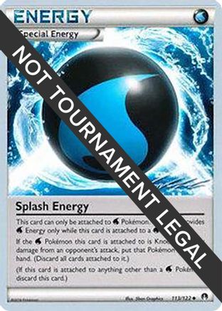Image of Splash Energy (113/122) (Ninja Blitz - Cody Walinski) [World Championships 2016]