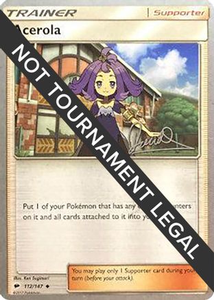 Image of Acerola (112/147) (Infinite Force - Diego Cassiraga) [World Championships 2017]