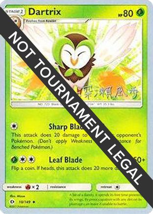 Image of Dartrix (10/149) (Samurai Sniper - Kabu Fukase) [World Championships 2017]