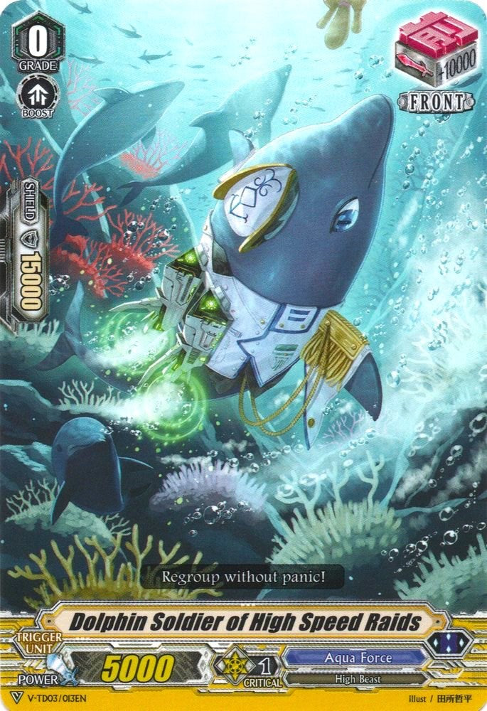 Image of Dolphin Soldier of Higheed Raids (V-TD03/013EN) [Leon Soryu]