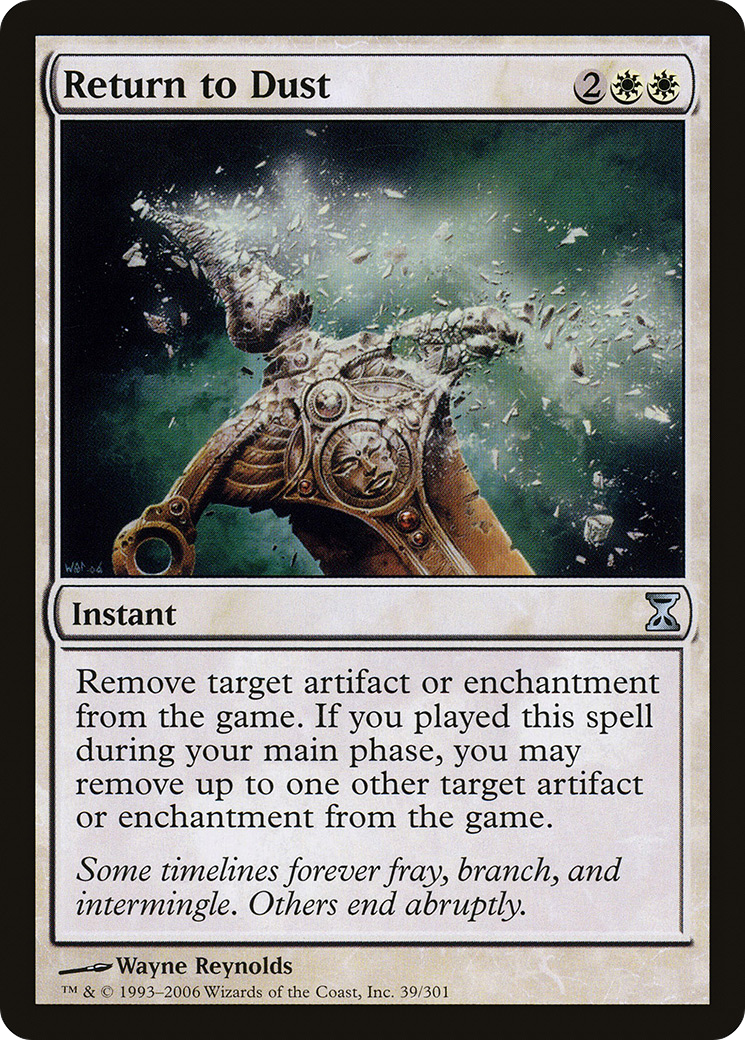 Image of Return to Dust [Time Spiral]