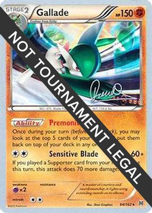 Image of Gallade (84/162) (Infinite Force - Diego Cassiraga) [World Championships 2017]