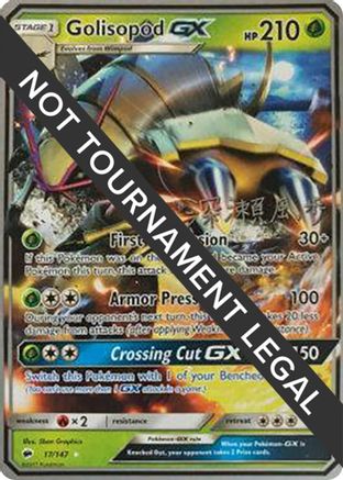 Image of Golisopod (17/147) (Samurai Sniper - Kabu Fukase) [World Championships 2017]