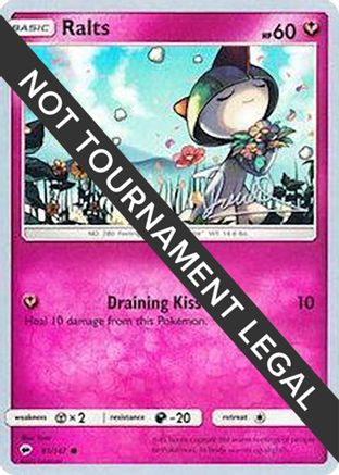 Image of Ralts (91/147) (Infinite Force - Diego Cassiraga) [World Championships 2017]