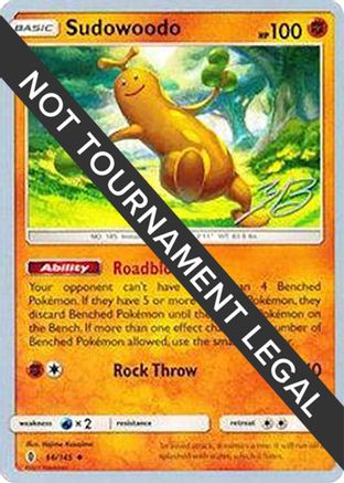 Image of Sudowoodo (66/145) (Ice Path FTW - Zachary Bokhari) [World Championships 2017]