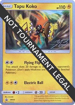 Image of Tapu Koko (SM30) (Ice Path FTW - Zachary Bokhari) [World Championships 2017]