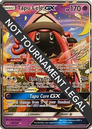 Image of Tapu Lele GX (60/145) (Ice Path FTW - Zachary Bokhari) [World Championships 2017]