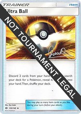 Image of Ultra Ball (135/149) (Infinite Force - Diego Cassiraga) [World Championships 2017]