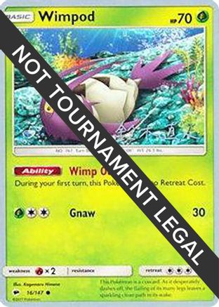 Image of Wimpod (16/147) (Golisodor - Naoto Suzuki) [World Championships 2017]