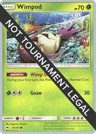 Image of Wimpod (16/147) (Samurai Sniper - Kabu Fukase) [World Championships 2017]