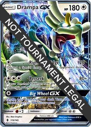 Image of Drampa GX (115/145) (Garbanette - Magnus Pedersen) [World Championships 2018]