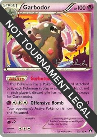 Image of Garbodor (57/122) (Victory Map - Robin Schulz) [World Championships 2018]