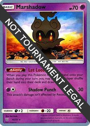 Image of Marshadow (45/73) (Dragones y Sombras - Pedro Eugenio Torres) [World Championships 2018]