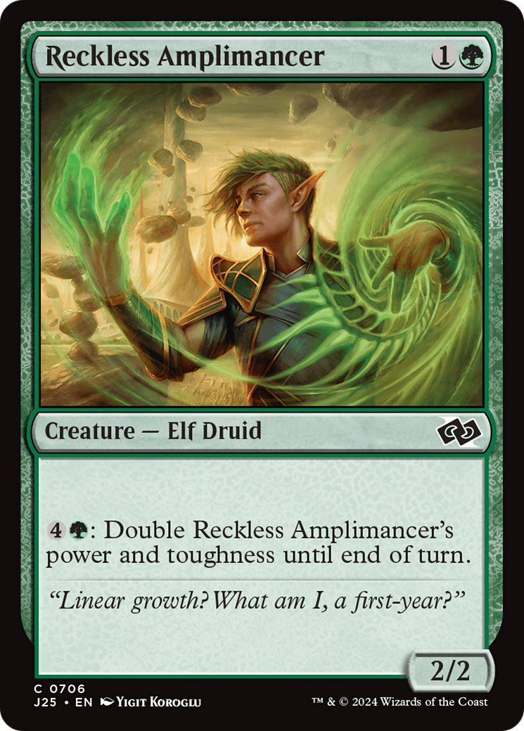 Image of Reckless Amplimancer [Foundations Jumpstart]