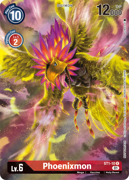 Image of Phoenixmon [ST1-10] (Alternate Art) [Starter Deck: Gaia Red]