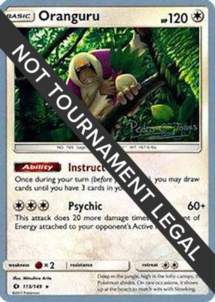 Image of Oranguru (113/149) (Dragones y Sombras - Pedro Eugenio Torres) [World Championships 2018]