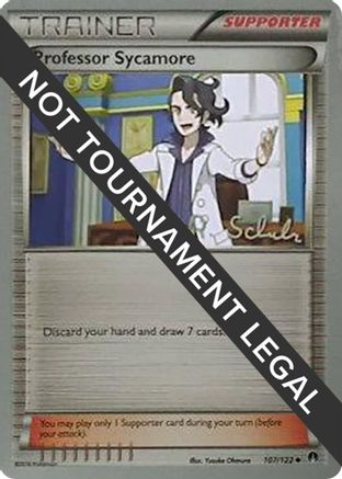 Image of Professor Sycamore (107/122) (Victory Map - Robin Schulz) [World Championships 2018]