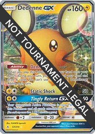 Image of Dedenne GX (57/214) (Fire Box - Kaya Lichtleitner) [World Championships 2019]