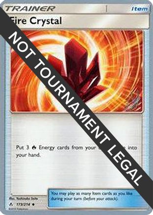 Image of Fire Crystal (173/214) (Perfection - Henry Brand) [World Championships 2019]