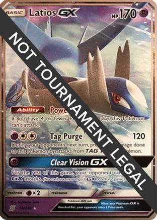 Image of Latios GX (78/236) (Perfection - Henry Brand) [World Championships 2019]
